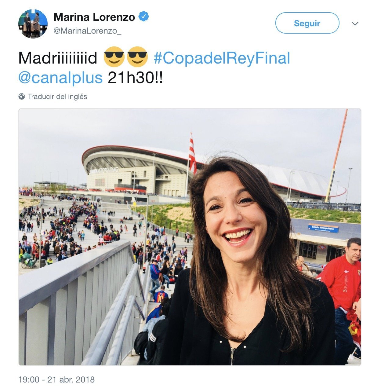 Marina Lorenzo, Canal + Francia