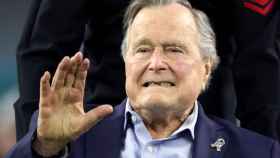 El expresidente George H. W. Bush en una imagen de febrero de 2017.