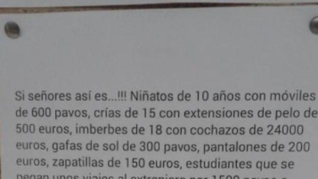 Niñatos de 10 años: la nota que abronca a los chicos... y a los padres