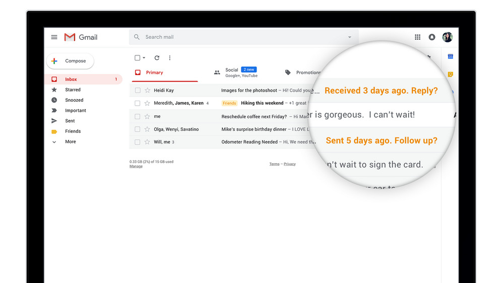 gmail recordatorios citas rapidas