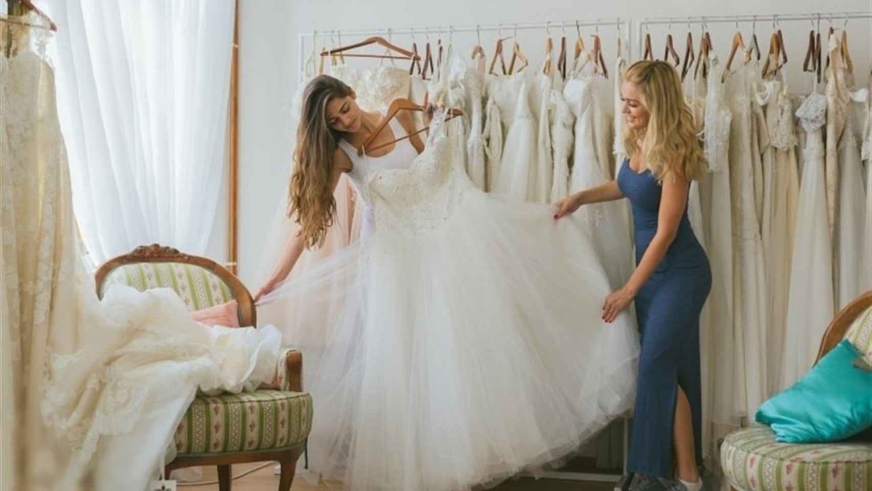 15 vestidos de novia baratos para ir perfecta el día de tu boda