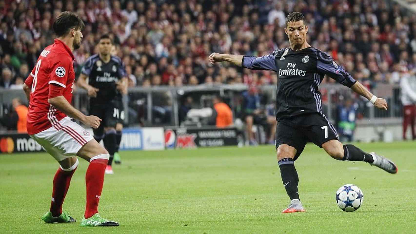 Cristiano Ronaldo en el Bayern de Múnich - Real Madrid.