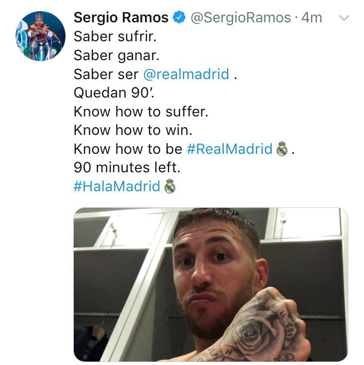 Ramos saca pecho: Saber sufrir, ganar y ser el Real Madrid