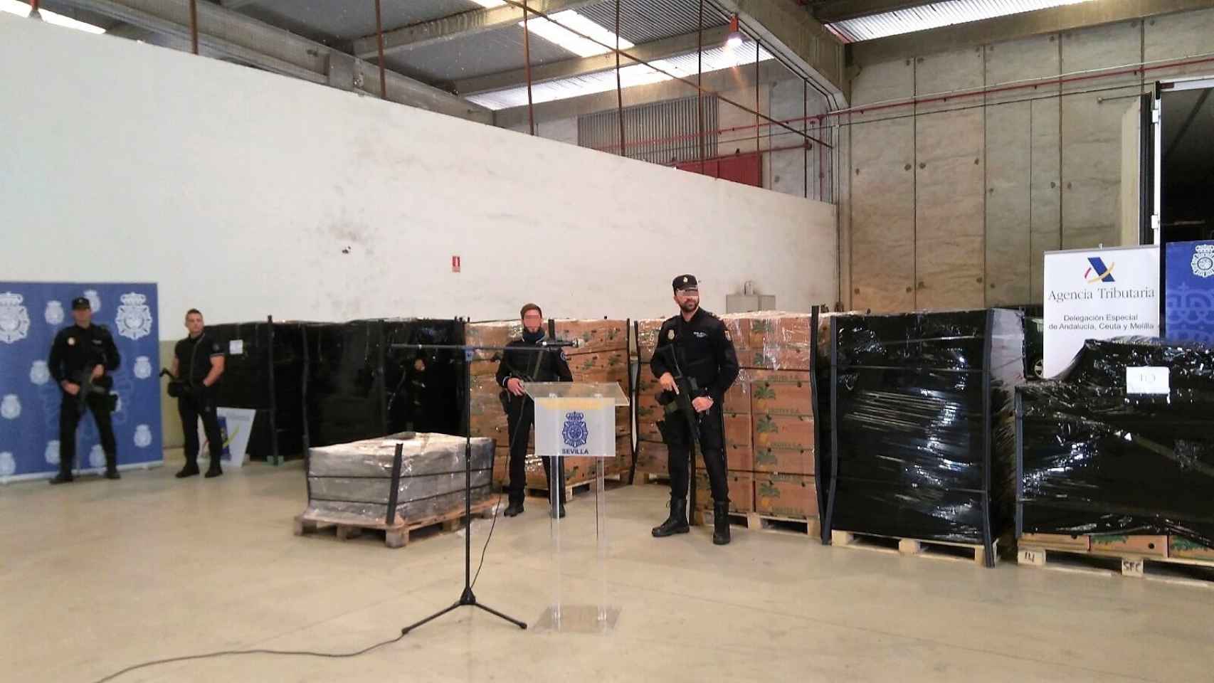Decomisado en Algeciras el mayor alijo de cocaína de Europa en un contenedor