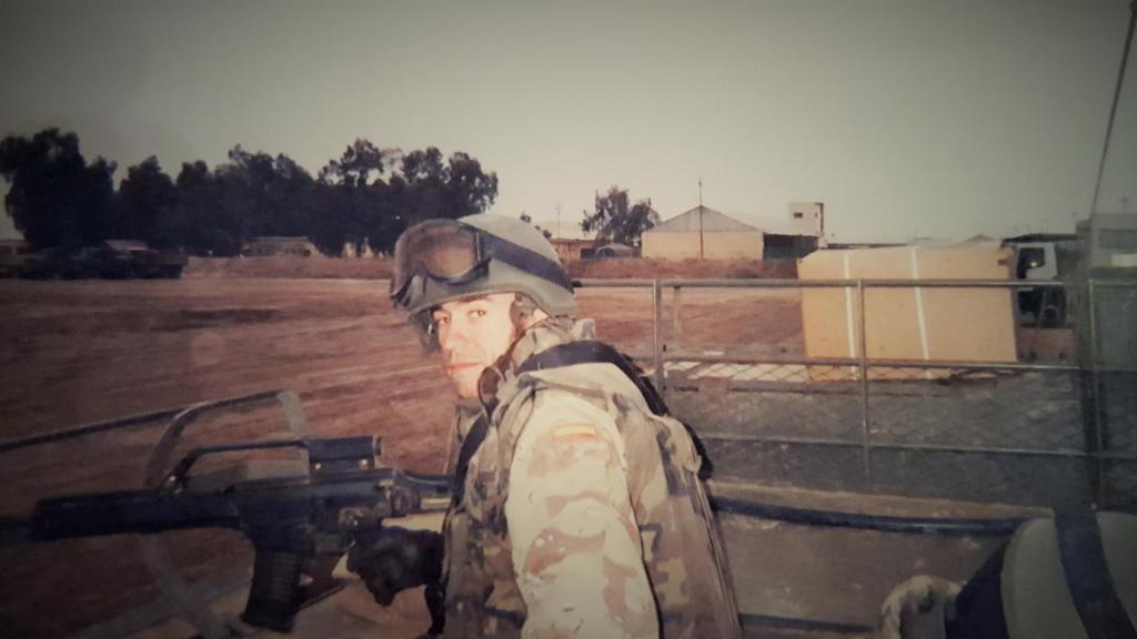 El soldado Jorge Trejo.