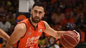 Joan Sastre, jugador del Valencia Basket. Foto: valenciabasket.com
