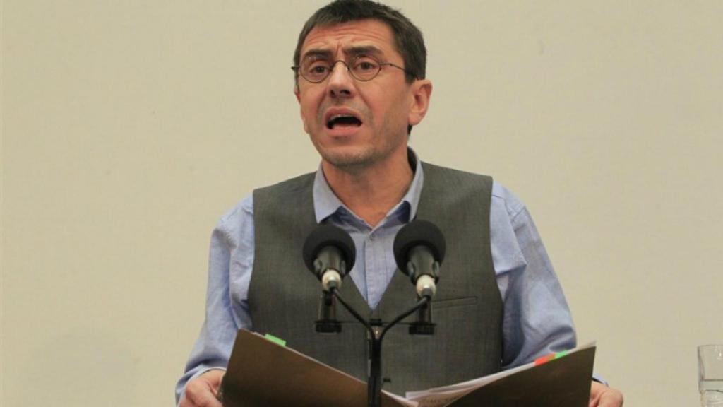 El fundador de Podemos Juan Carlos Monedero.