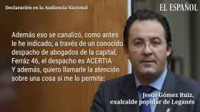 Declaracion de Jesús Gómez Ruiz, exalcalde popular de Leganés en la Audiencia Nacional (2)