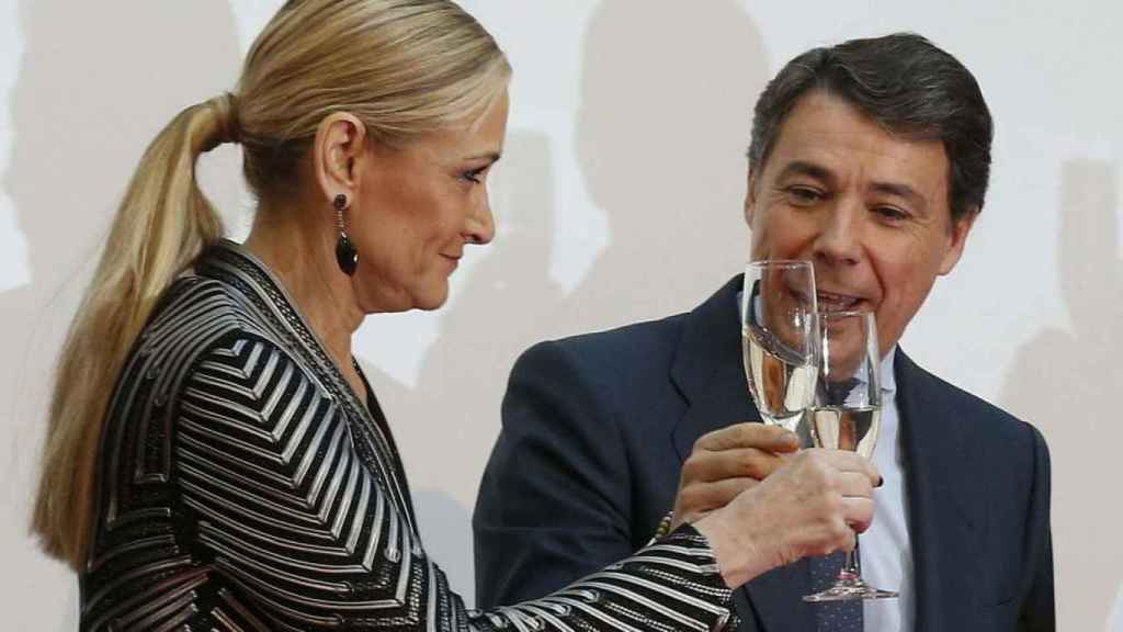 Los expresidentes madrileños Cristina Cifuentes e Ignacio González