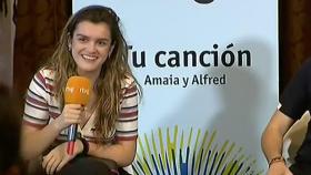 Amaia: En la maleta para Lisboa llevaré el libro 'España de mierda'