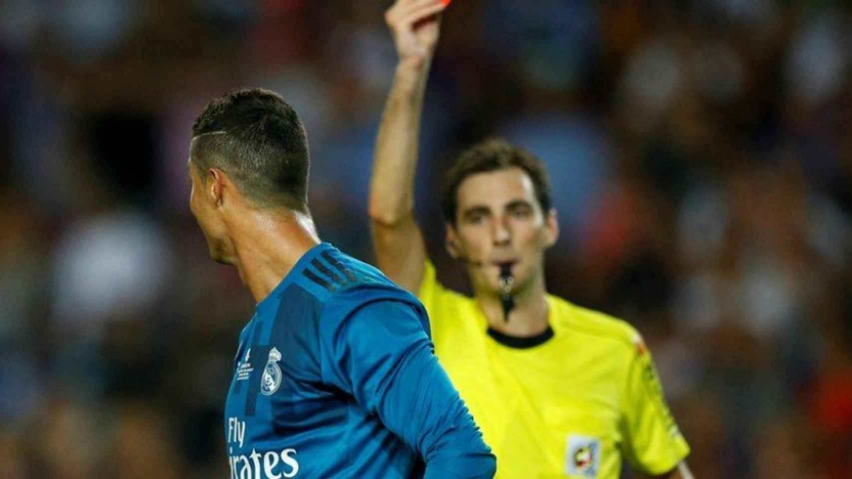 De Burgos Bengoetxea y su expulsión a Cristiano Ronaldo en 2017