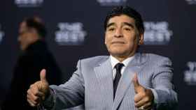 Maradona en la gala The Best. Foto: fifa.com
