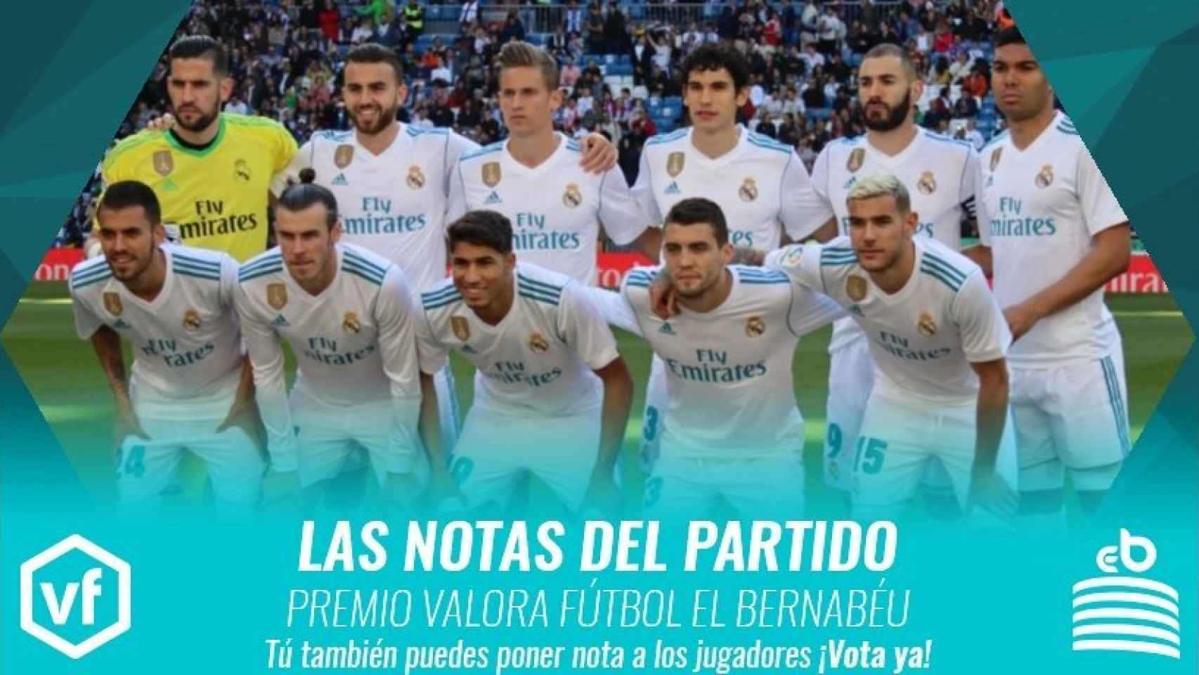 Las notas del Real Madrid - Leganés
