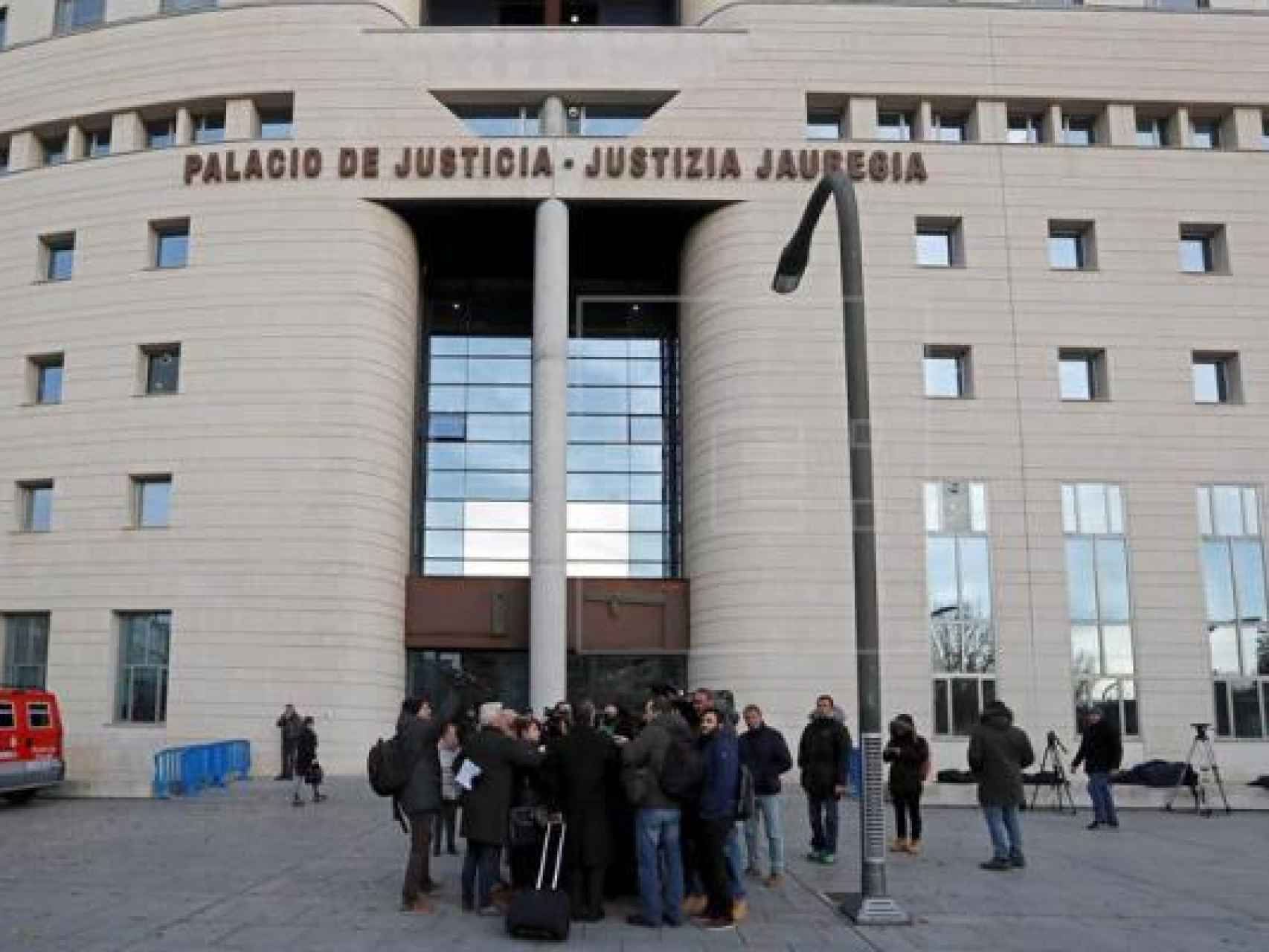 Palacio de Justicia de Pamplona./
