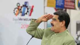 Maduro en un acto la semana pasada en Caracas