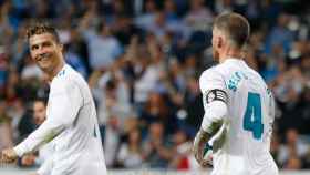 Ramos felicita a Cristiano por su gol al Athletic