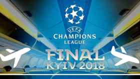 Cartel promocional de la final de Champions en Kiev