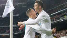 Cristiano felicita a Lucas por su gol al Girona