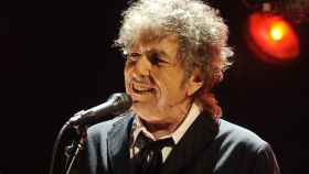 Bob Dylan en un concierto.