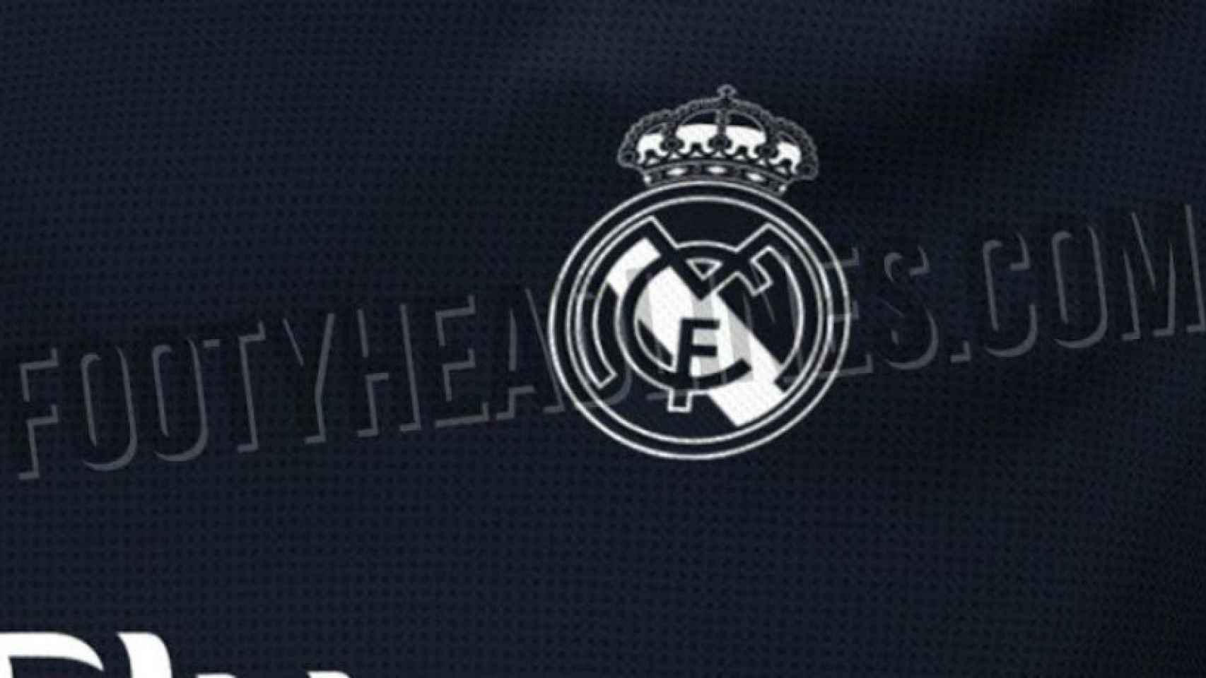 Así será la segunda camiseta del Real Madrid la temporada 20182019