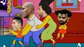 Meme del Real Madrid y Salah. Foto: memedeportes.com