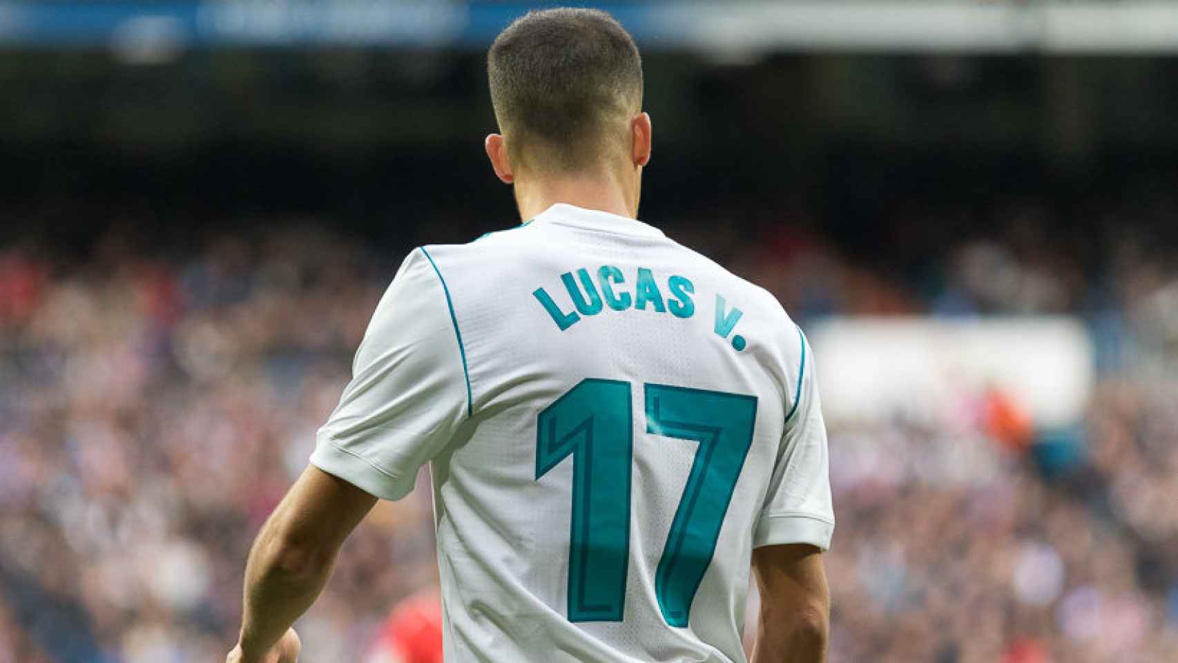 Lucas Vázquez, en un partido del Real Madrid. Foto: Pedro Rodríguez/El Bernabéu