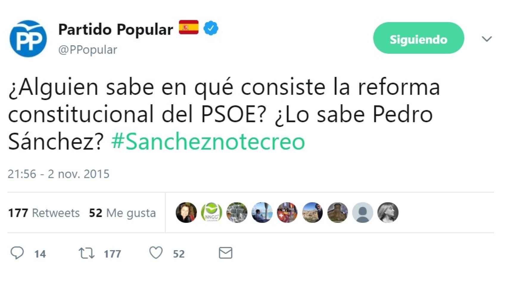 #Sancheznotecreo