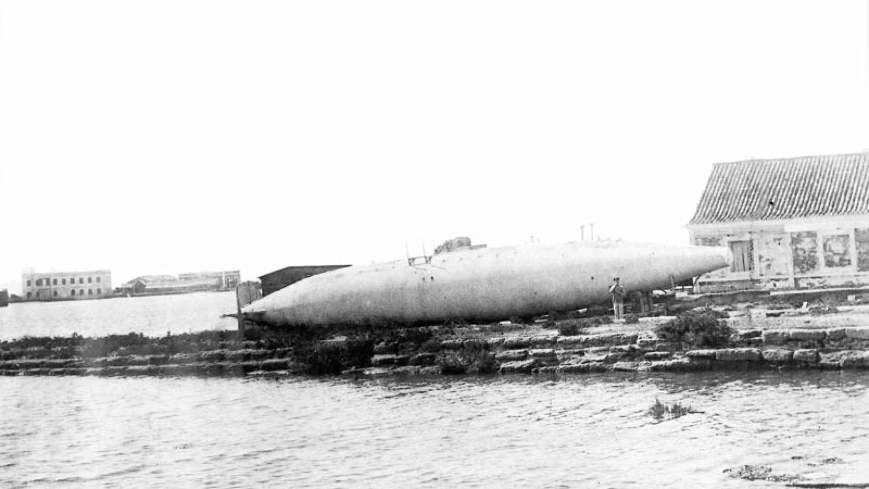 La nave fue conocida como submarino Peral.