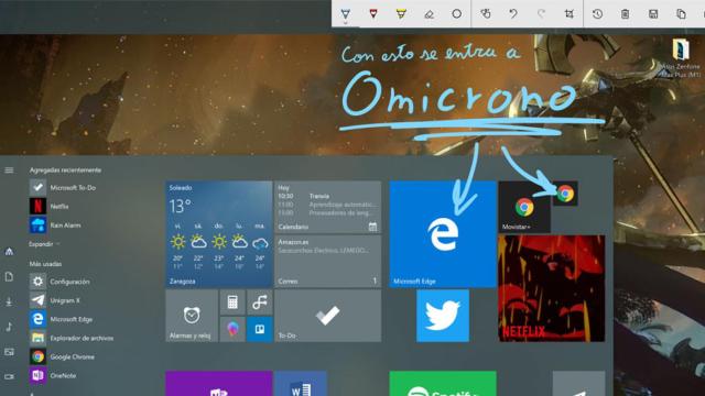 windows ink workspace screen sketch captura de pantalla windows 10 destacada