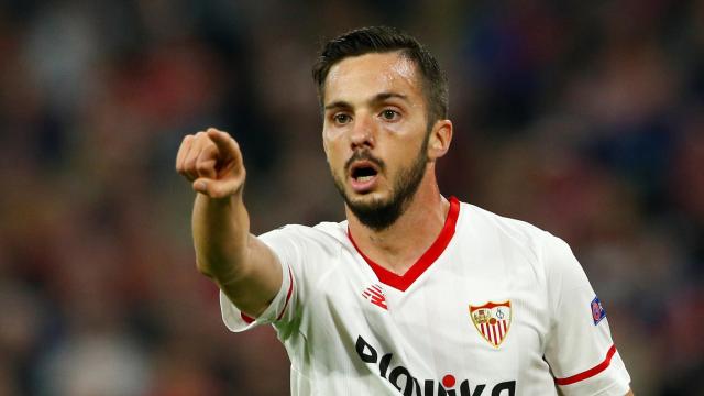 Pablo Sarabia, jugador del Sevilla.