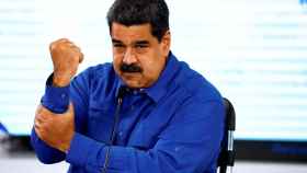 Maduro durante la rueda de prensa en la que anunció la última subida salarial