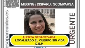 El cuerpo de Leticia Romero ha sido hallado sin vida esta madrugada.