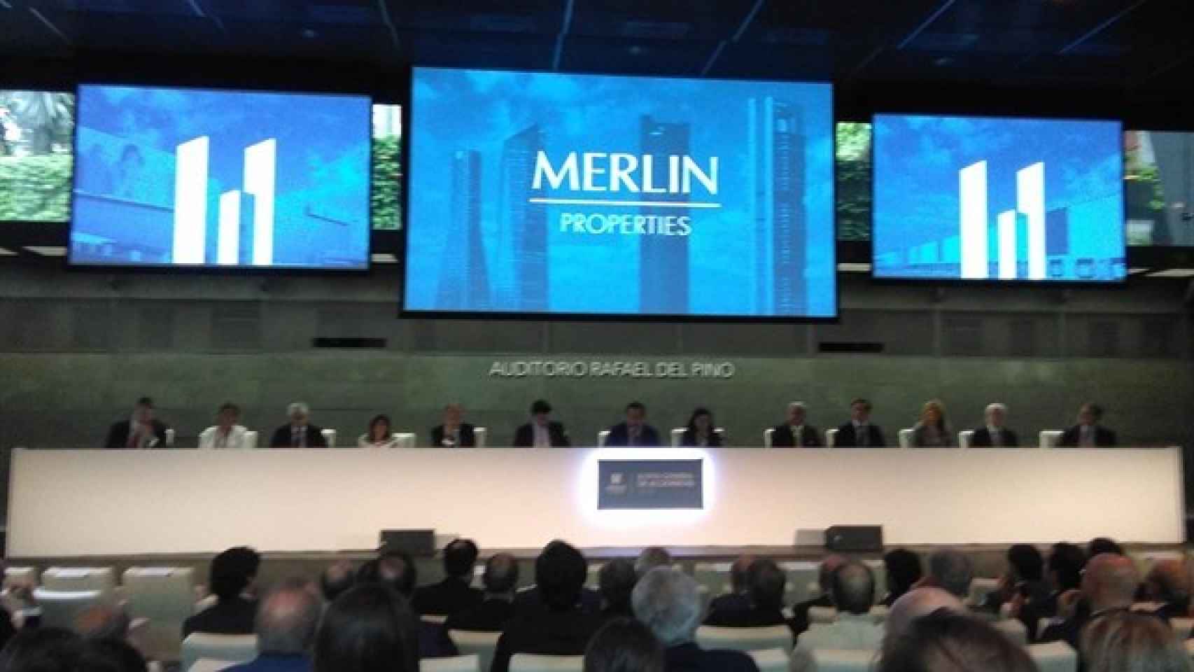 Junta de accionistas 2018 de la socimi Merlin.