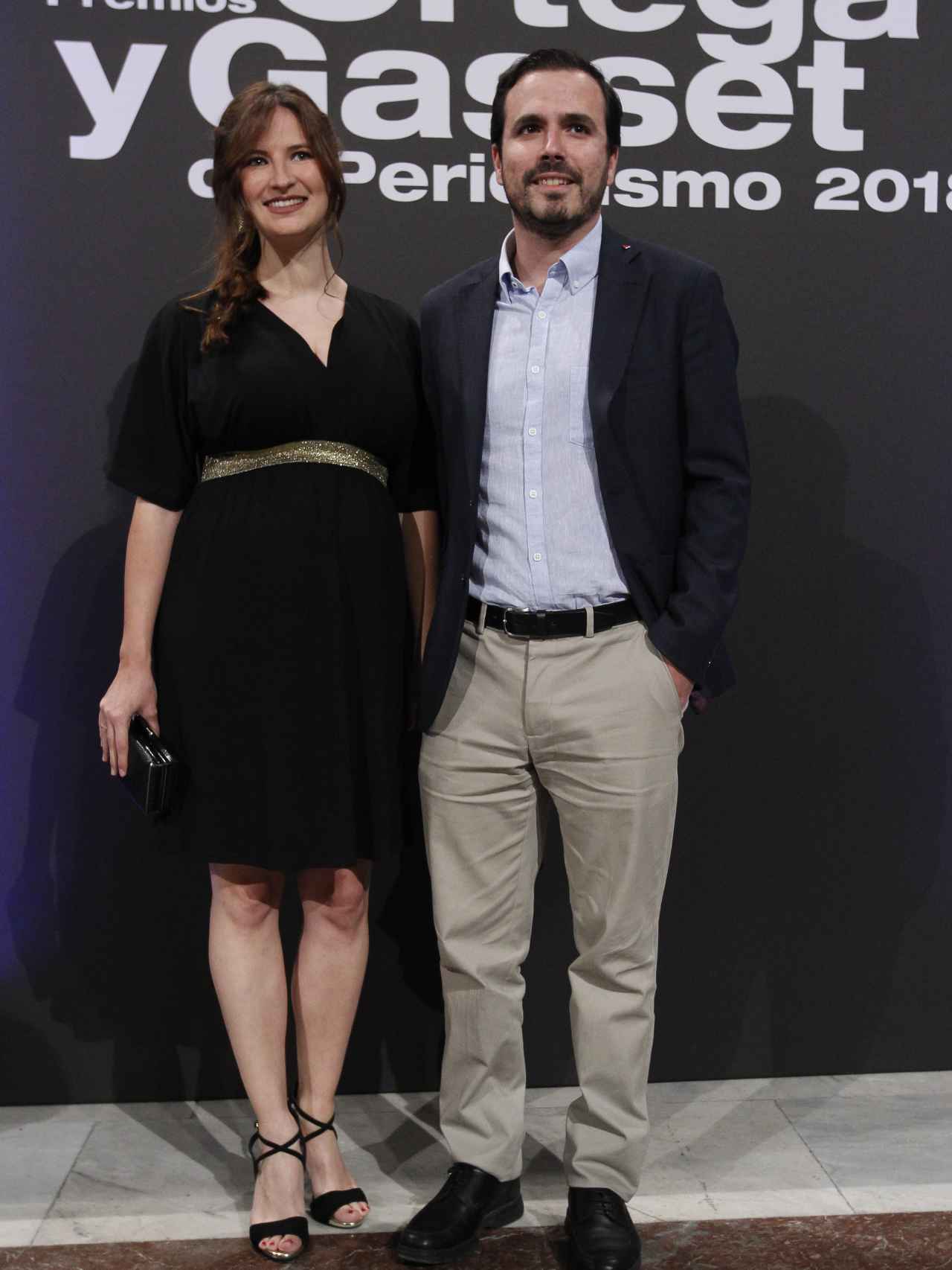 Anna y Alberto en la entrega de Premios Ortega y Gasset.