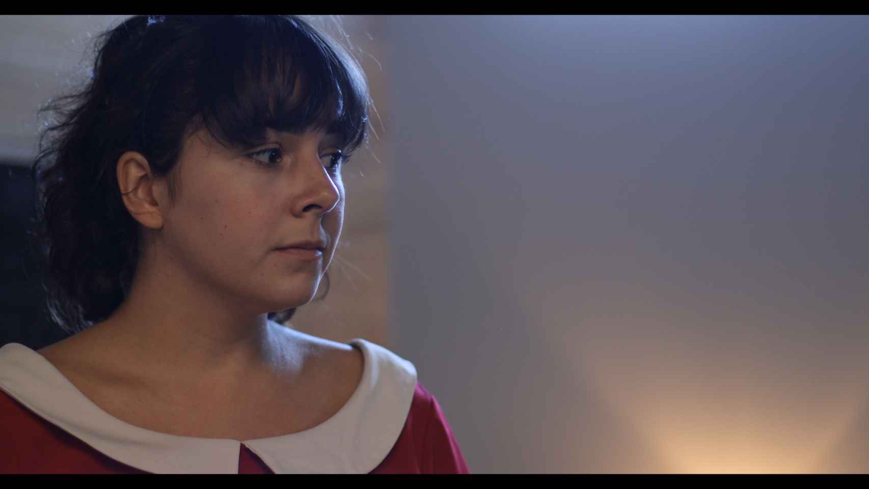 Fotograma del primer corto de Diana López Varela, Feminazi. La protagonista es Laura Míguez.