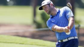 Jon Rahm en pleno entrenamiento antes de The Players.