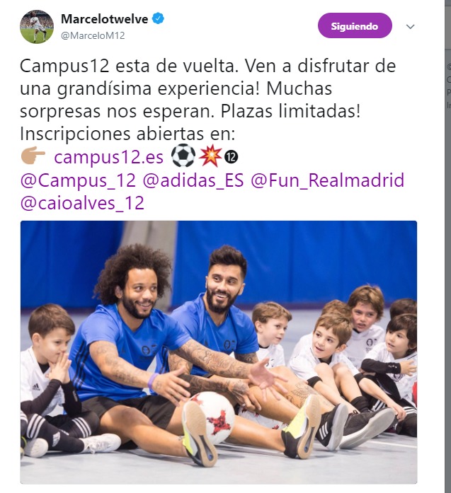 Entrena con los jugadores del Madrid: Campus de verano de cuatro jugadores blancos