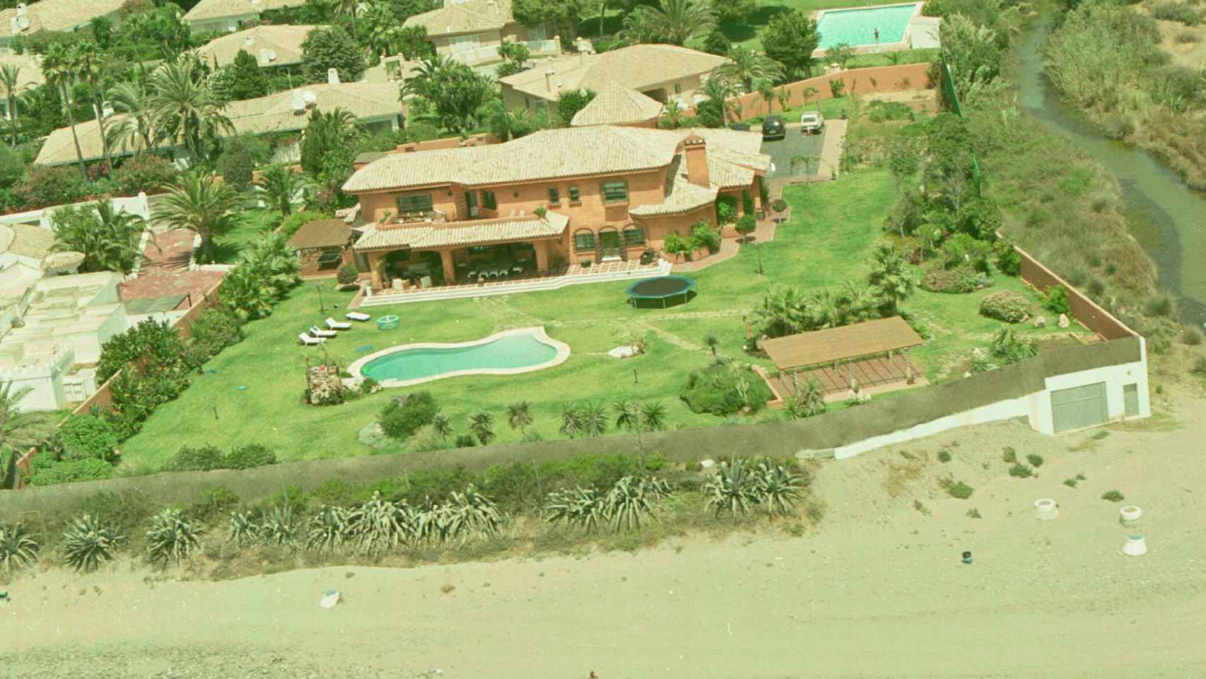 Vista aérea de La Gaviota.