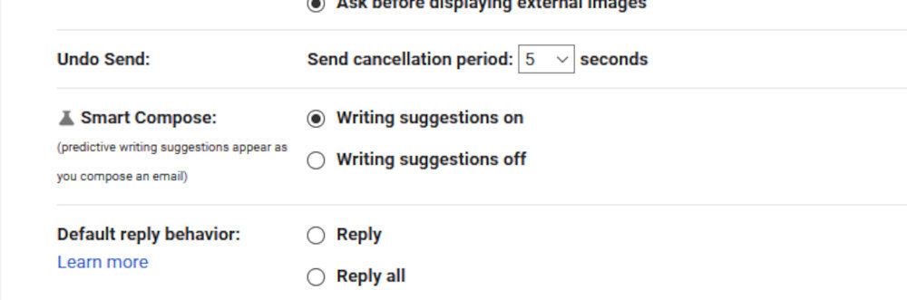 gmail smart compose redaccion inteligente 4