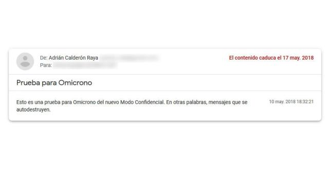 gmail modo confidencial 10