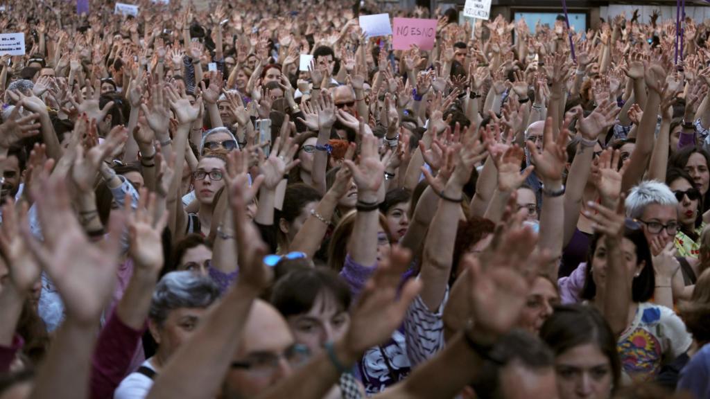 Manifestaciones tras la polémica sentencia de 'La Manada'