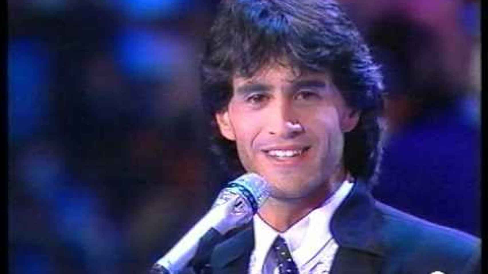 Sergio Dalma en el Festival de EurovisiÃ³n de 1991
