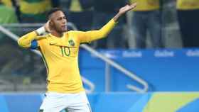 Neymar en los Juegos Olímpicos de Rio 2016. Foto cbf.br.com