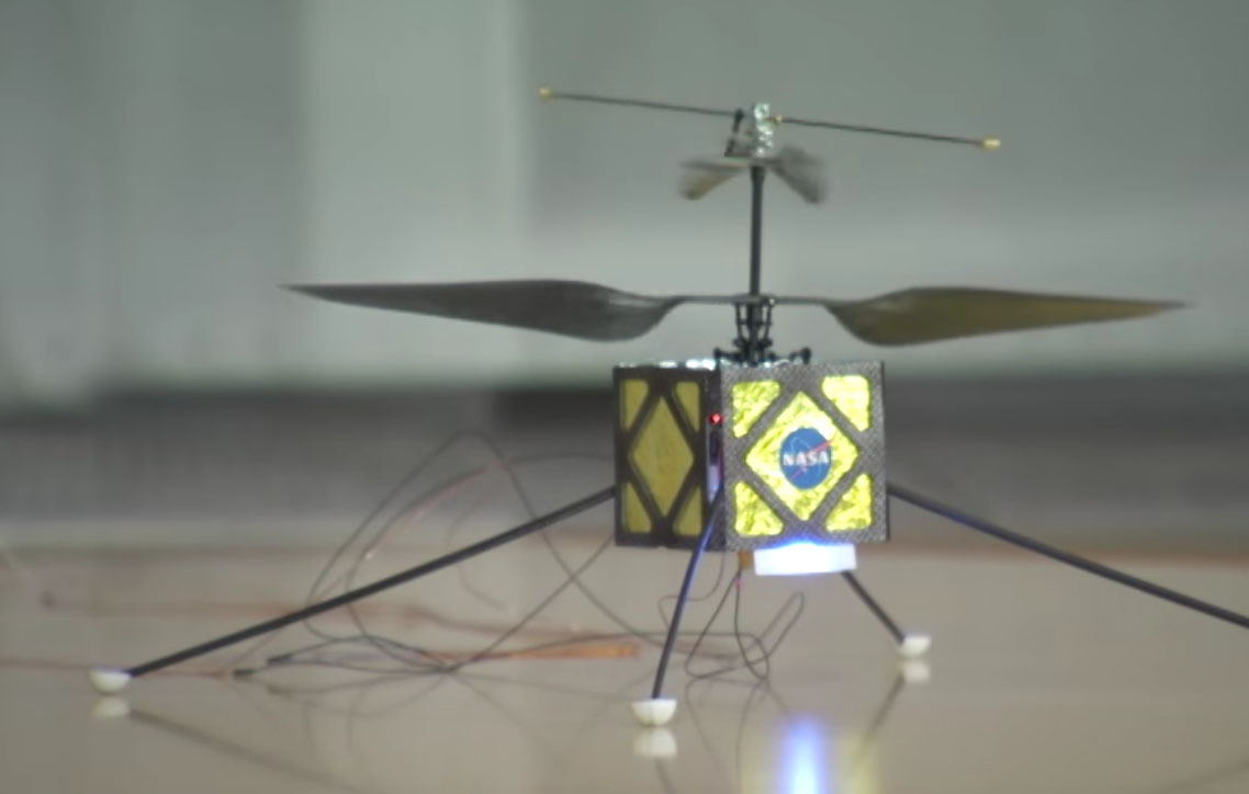 helicoptero autonomo marte la nasa drone