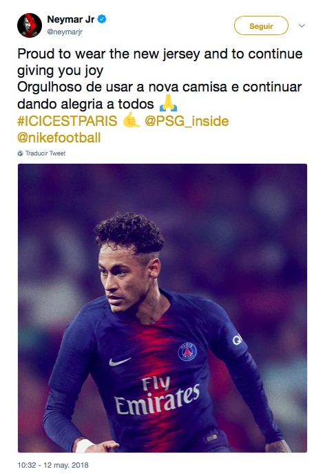Neymar tranquiliza al PSG y evita entrar en guerra