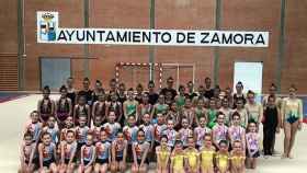zamora gimnastas del C.D.R. Mapecca y Sanabria