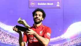 Salah, Bota de Oro de la Premier League. Foto: Twitter (@LFC)
