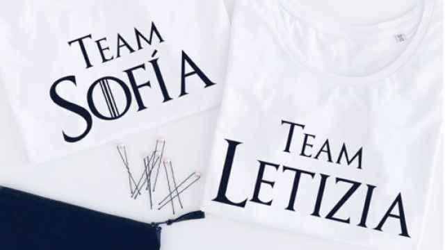 Camisetas de la reina Letizia y Sofía.