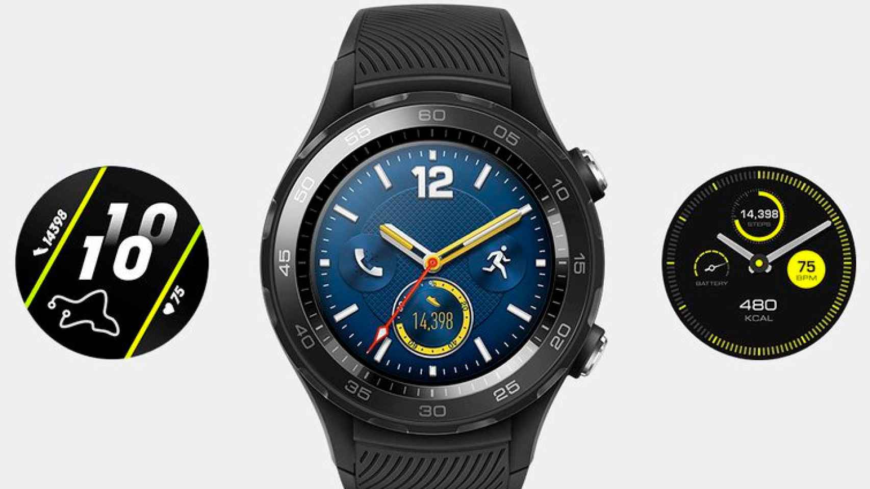El Huawei Watch 2 2018 al descubierto: Wear OS, GPS, Wifi…