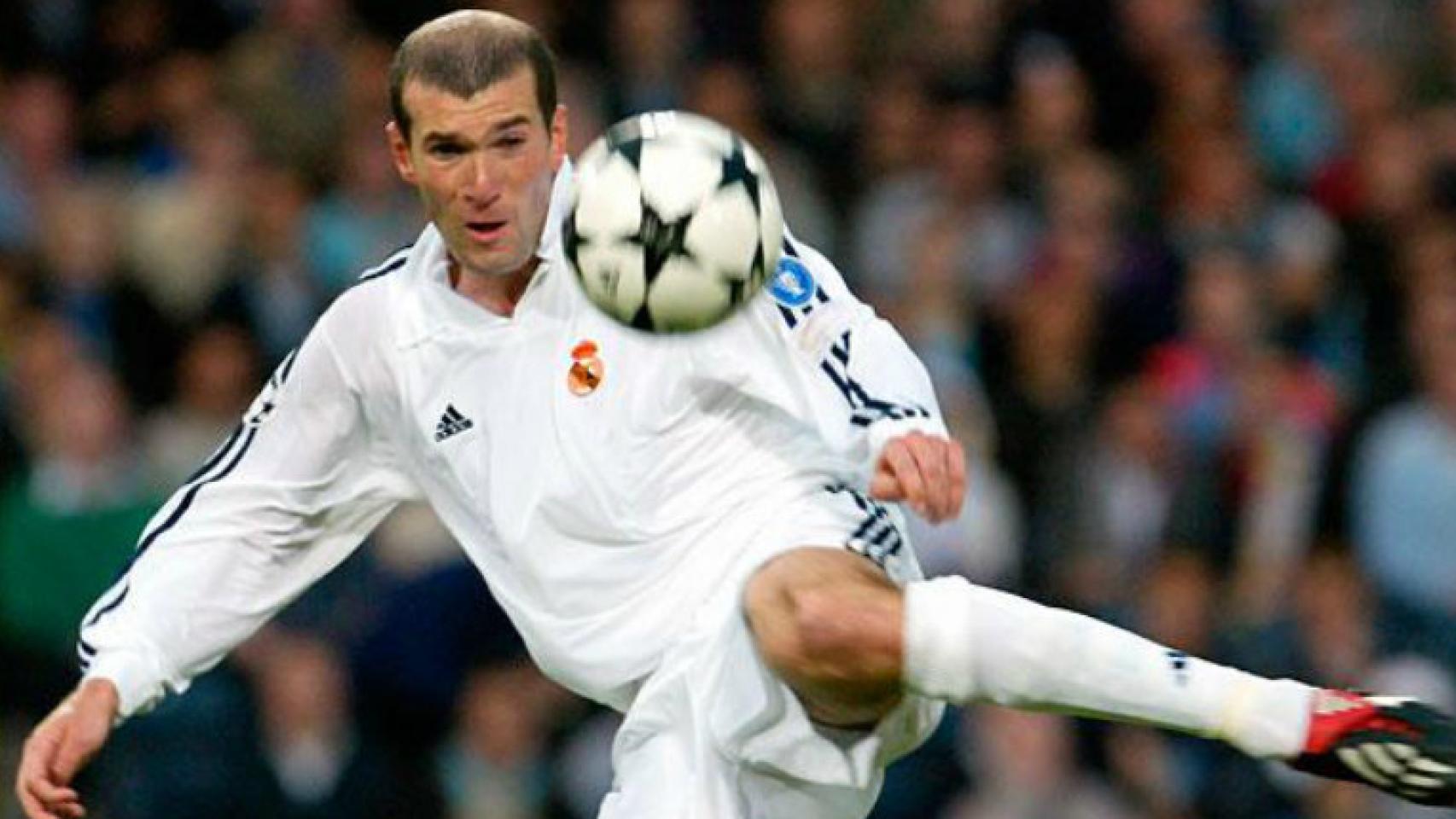 Zidane en el real madrid